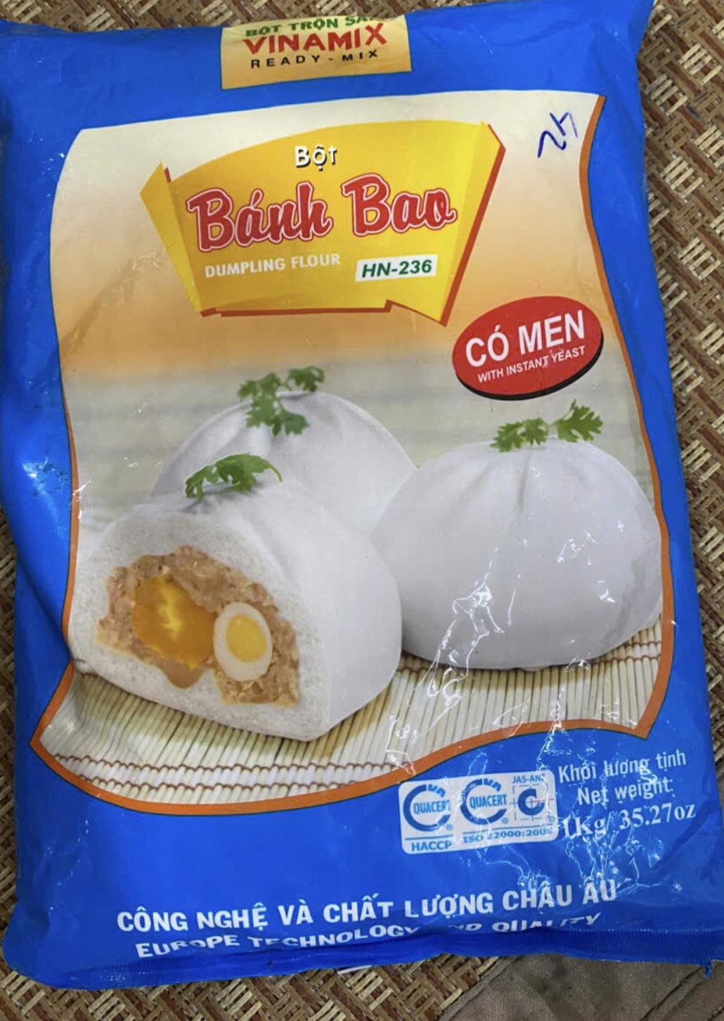 Bột Bánh Bao Vinamix 1kg